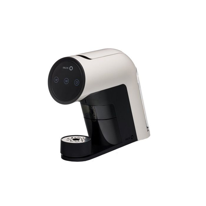 DELTA Q Cafeti&egrave;re Capsules Delta-q Iconiq 1200 W 19 Bar Blanc 0.8 Litres