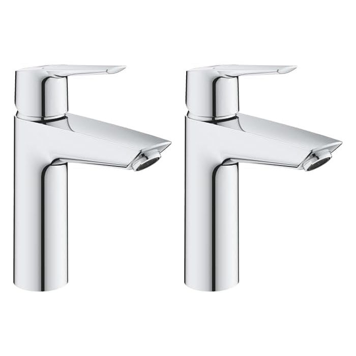 Robinet de salle de bains GROHE QUICKFIX Start Mousseur Économie dEau Chromé