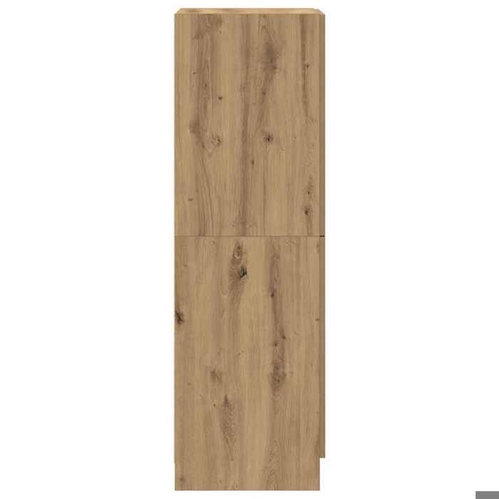 Moderne Placard/Armoire de cuisine SWEETY Meuble bas de rangement chêne artisanal 38x415x1315 cm BB2359