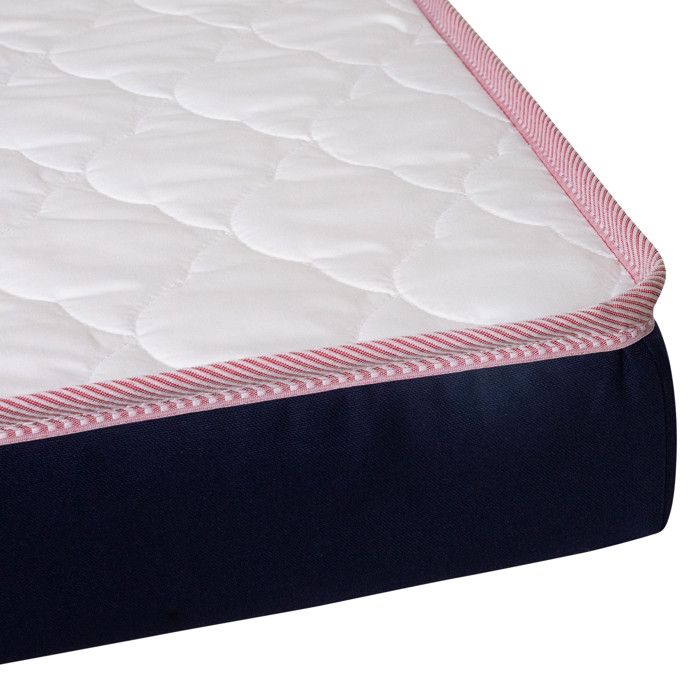 Babysom - Matelas Bébé 70x140 cm - Réversible Été/Hiver - Sans Traitement Chimique - Certifié Oeko-Tex - Fabrication Française