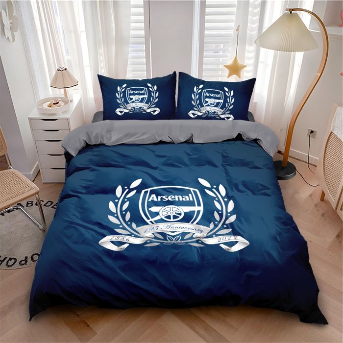 Parure de lit complète équipe microfibre 140x200cm literie adulte avec taies doreiller 65x65cm imprimé tendance moderne