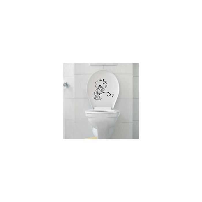 Sticker Enfant Pipi Decoration De Baignoire Toilettes Baignoire