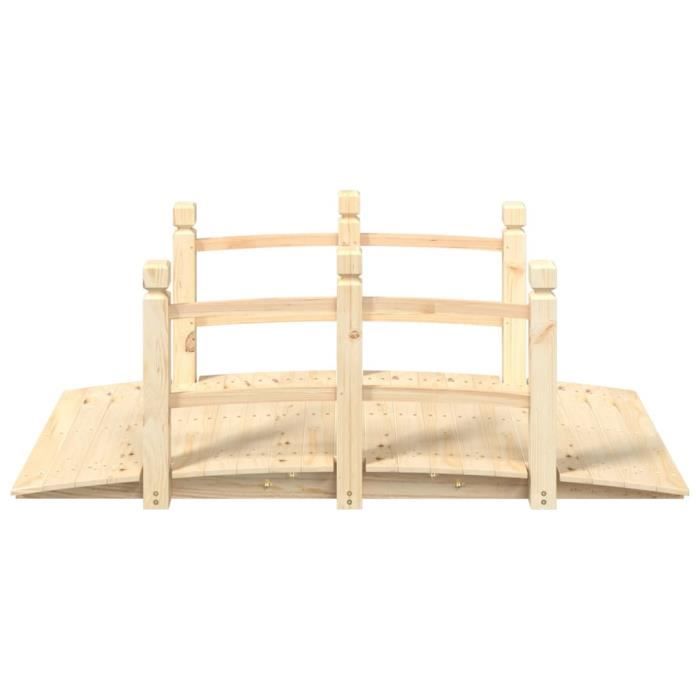Marchepied Pliable 2 Marches En Bois D'épicéa – Charge 250 Kg, Dimensions 50x39x45 Cm, Pour Jardin Ou Maison - 7