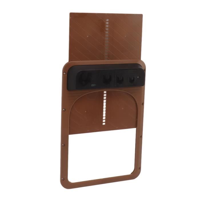 Porte Automatique De Poulailler USB à Ouverture Horizontale – Minuterie Programmable Pour Poules, Canards, Oies (Noir)