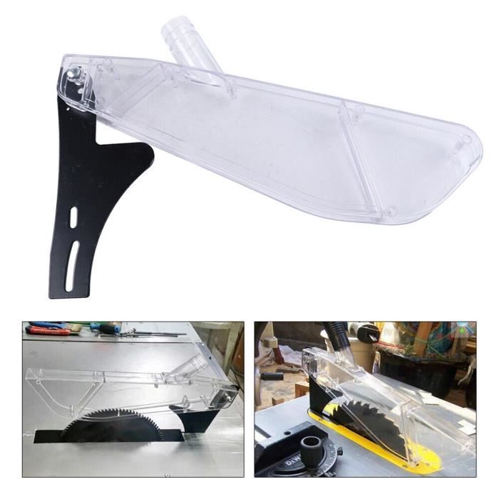 General 12 "Transparent Table saw Guard + Splitter Woodworking Tool