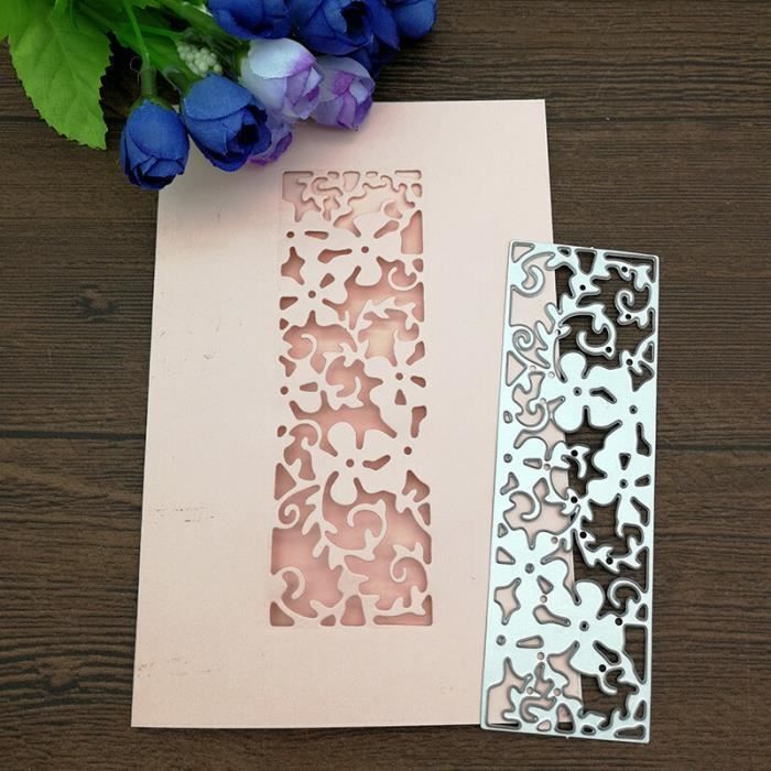 WADORN 2 Pièces Matrices De Découpe 3D Pop-Up En Acier Au Carbone - Pochoirs Géométriques Pour Scrapbooking Et Cartes Magnifiques