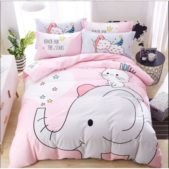 3pcs Parure De Lit Dessin Anime Garcon Fille Housse De Couette En 100 Coton Elephant Drap De Lit Taie D Oreiller Pour Enfant Cdiscount Maison 3pcs Parure De Lit Dessin Anime Garcon Fille Housse De Couette En 100 Coton Elephant Drap De Lit Taie D Oreiller Pour Enfant Cdiscount Maison