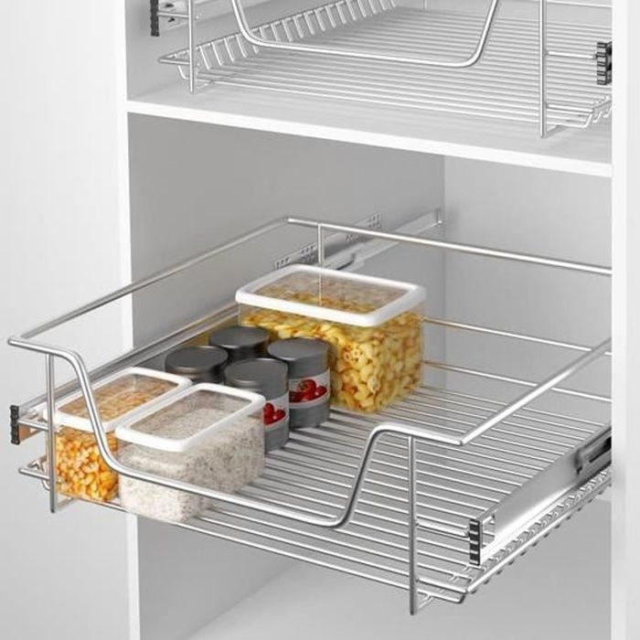 Panier Coulissant Tiroir De Rangement Pour Meuble De Cuisine 516