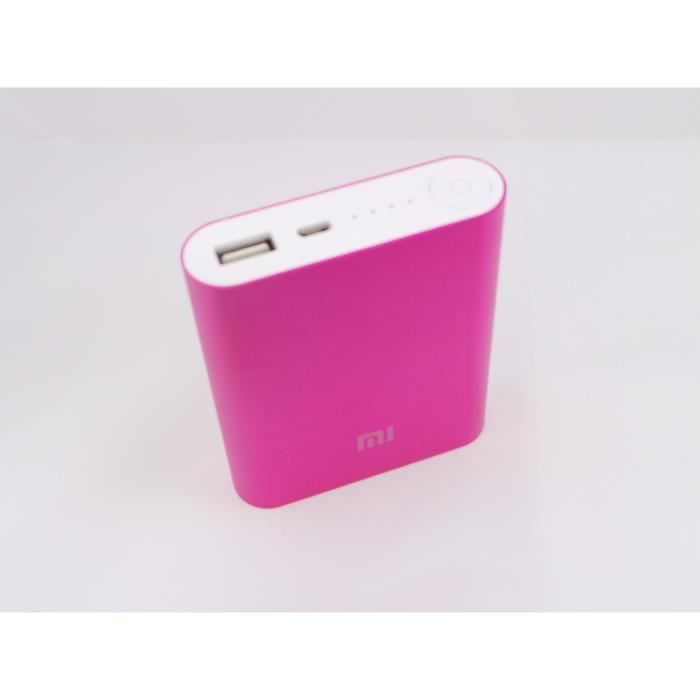 Batterie Externe 10400 mAh ROSE POUR WIKO Cdiscount Téléphonie