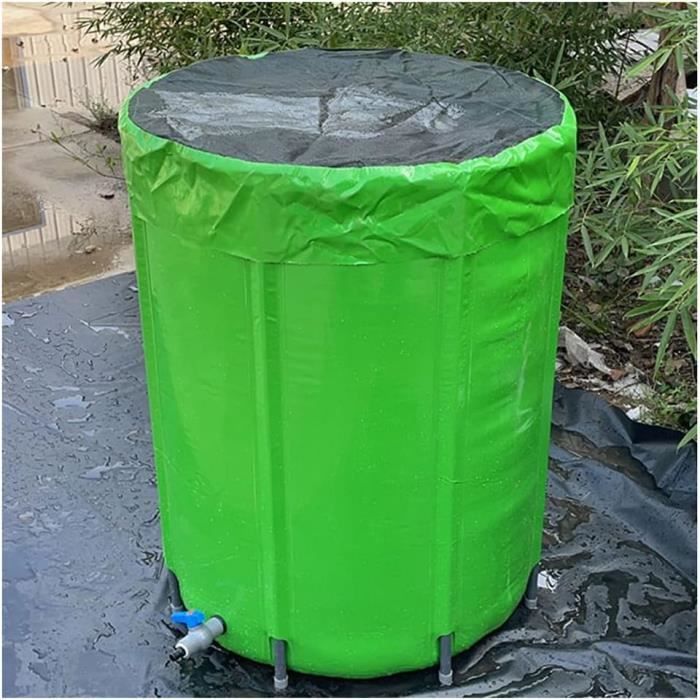 Récupérateur D'eau De Pluie Pliable LEADZM 250L - Réservoir Écologique Avec Filtre Pour Jardin Et Arrosage
