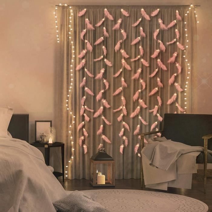 Rideau Lumineux Guirlande 300 LED 3M X 3M - 8 Modes USB Télécommande Pour Noël Et Décoration