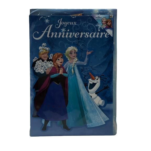 Editions Cely Carte Postale Joyeux Anniversaire La Reine Des Neiges Cdiscount Beaux Arts Et Loisirs Creatifs