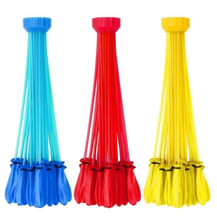 Bombe à Eau – Lot De 222 Ballons à Remplissage Rapide – Auto-Scellants – Fête Piscine, Jardin, Plage – Dès 3 Ans