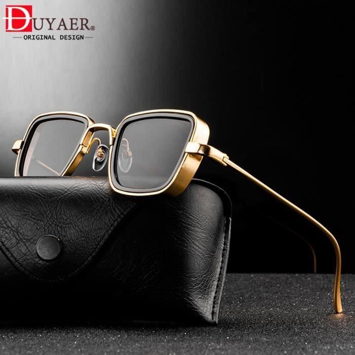 Lunettes de soleil Marque de Luxe Hommes Lunettes de soleil