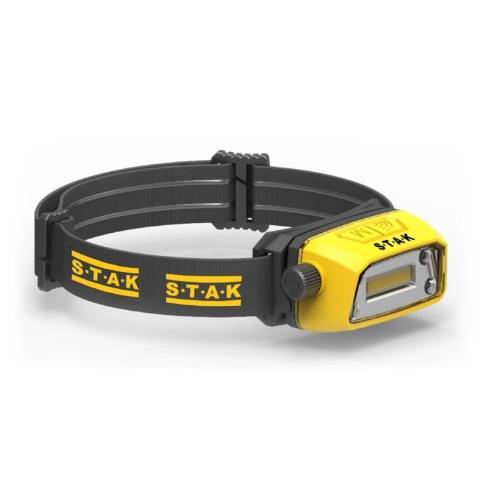 Lampe frontale - Lampe De Poche - LED rechargeable 300 lumens - Étanche IP67 - Capteur de mouvement