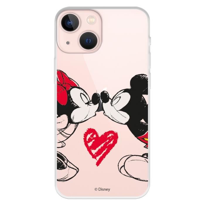 Coque pour iPhone 15 Officielle de Disney Minnie Visage - Classiques Disney