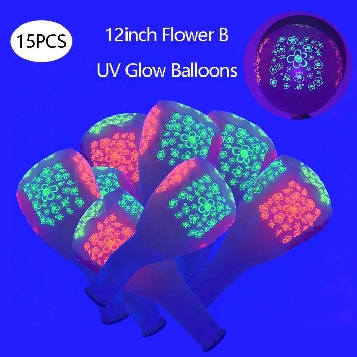 Fête 12" Joyeux Anniversaire Imprimé Ballon Pack de 12 Multi Color Garland Toppers