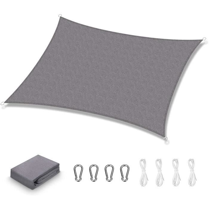 Umi Volie D'Ombrage Rectangulaire 3X4M Imperméable Toile Ombrage Uv