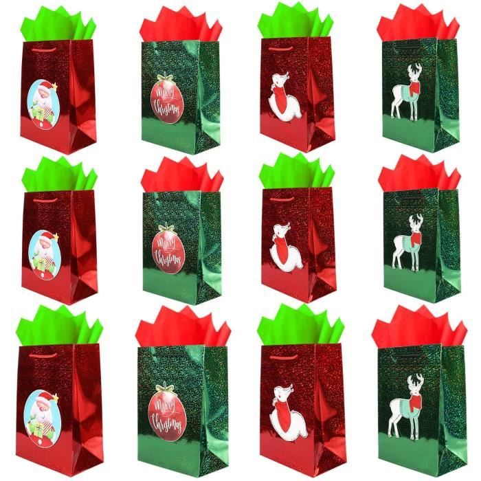 Personnalisé Holographique Noël Cadeau D'Anniversaire Emballage Papier & Étiquettes-cadeaux