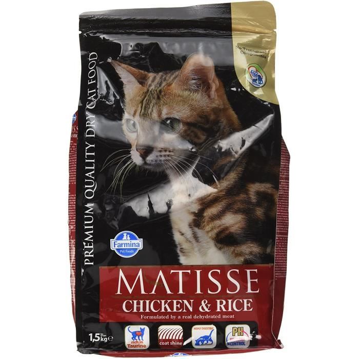 Nourriture Pour Chats Farmina Matisse Poulet Riz Kg 1 5 Achat Vente Croquettes Nourriture Pour Chats Far Cdiscount Nourriture Pour Chats Farmina Matisse Poulet Riz Kg 1 5 Achat Vente Croquettes Nourriture Pour Chats Far Cdiscount