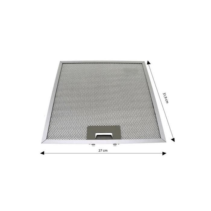 Brandt FILTRE HOTTE ATL000041 FILTRE ALUMINIUM 319 X 270 MM