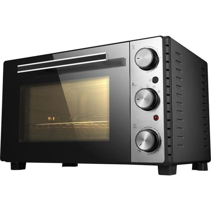 Brandy Best Chef350lux N Mini Four Noir 35 Litres Chaleur Brasse