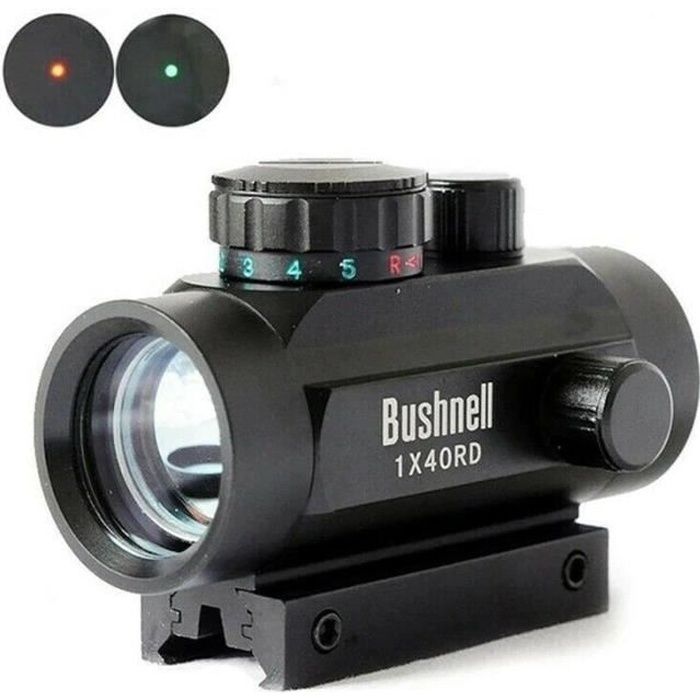 Lunette Viseur BUSHNELL 1x40RD Point Rouge Red Dot Chasse