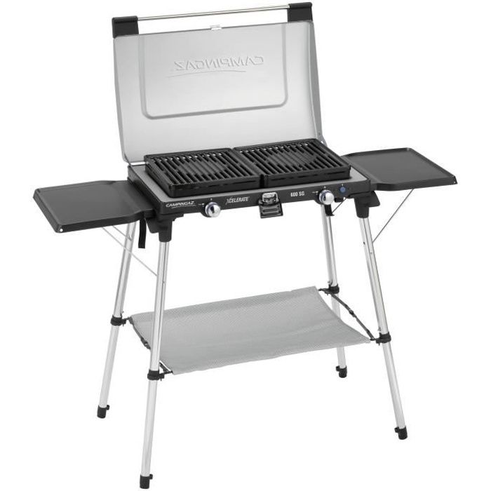 Campingaz Rechaud 2 Feux 600 Sg Avec Grille Sur Pieds Xcelerate Burner System 2 X 165 G H Prix Pas Cher Cdiscount