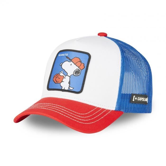 CAPSLAB Casquette trucker Snoopy Homme