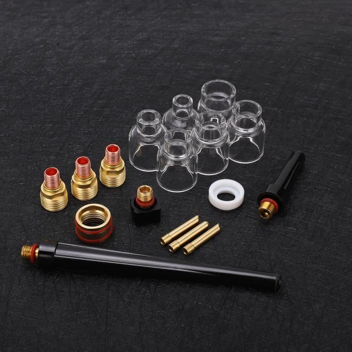 Kit Accessoires Torche Soudure MIG Lincoln 100L1 - Buses 21-50, Embouts 11-35 (0.9mm), Diffuseurs - Compatible