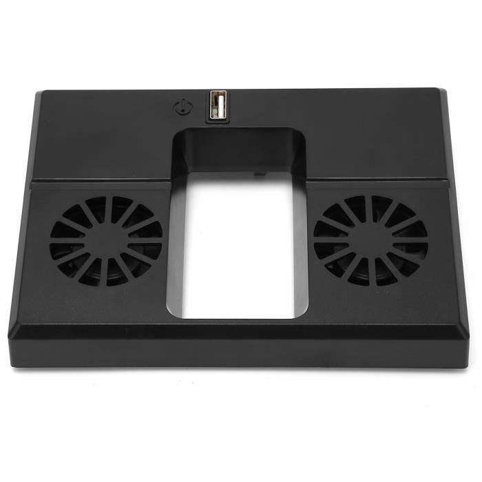 Support De Refroidissement & Charge Pour Xbox Series S Avec Lumière RGB, MENEEA Ventilateur De Refroidisseur & Chargeur Accessoires Avec 2*1400mAh Batteries Rechargeables, Crochet Pour Casque D'écoute