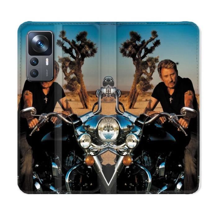 Cokitec Custodia In Pelle Per IPhone 11 (6,1″) – Johnny Hallyday Moto – Portafoglio Francese - 2