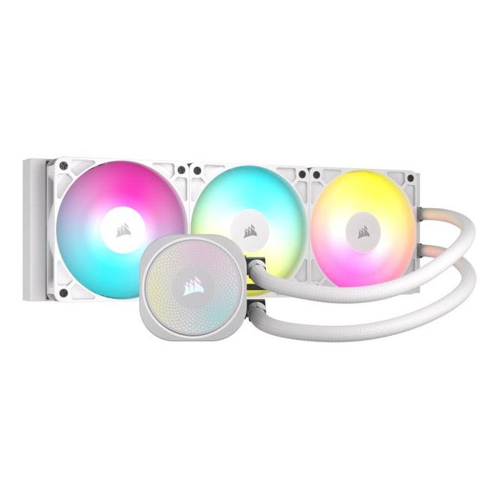 Refroidissement PC – CORSAIR – CW-9060095-WW – NAUTILUS 360 ARGB BLANC Liquid CPU Cooler