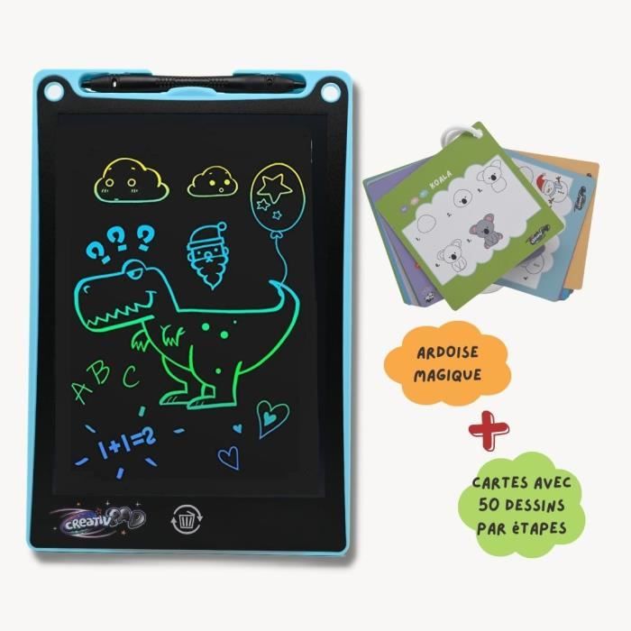 Cartes Flash parlantes 510 mots en français - Ardoise Magique - Tablette  d'écriture LCD, jouets d'apprentissage pour enfants bleu - Cdiscount Jeux -  Jouets
