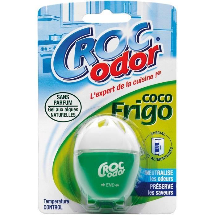 CROC ODOR Désodorisant pour Frigo Power Taille XL - 140 g - Cdiscount  Electroménager