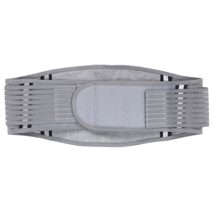 Ceinture De Soutien Pelvienne Avec Sangles D'aine - Neuf, Noir En Polyester