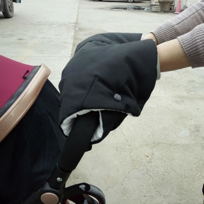 Protège-mains pour poussette épaissie Gants de poussette Gants de poussette  coupe-vent d'hiver pour bébé (Gris argenté) - Cdiscount Puériculture &  Eveil bébé