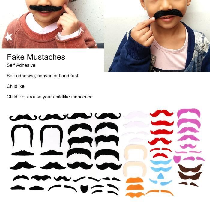 Déguisement de fausse barbe DIY : faux poils faciaux amusants pour une