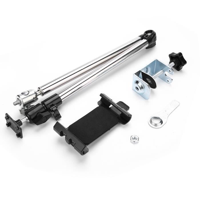 Support Tablette Pour Lit - Bras Articulé Réglable 360°, Compatible 4,7–13 Pouces | Fixation Sur Tête De Lit, Bureau, Canapé - 2