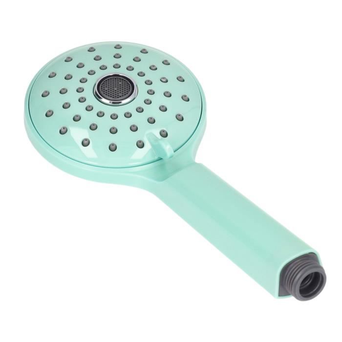 Pommeau De Douche Double KAIYING - Tête Pluie 19cm + Douchette à Main 9 Modes - Haute Pression, Buses Silicone, Flexible 198cm - Inverseur 3 Voies