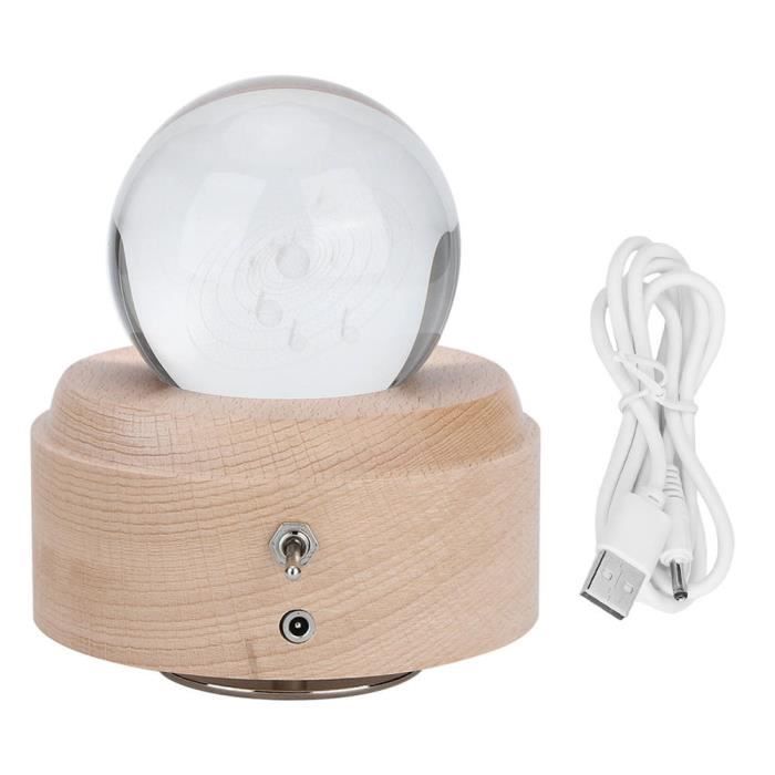 Boule à Neige Musicale Avec LED - Château Et Carrosse, 7 Mélodies, Piles AAA - Cadeau Enfant, Noël, Anniversaire