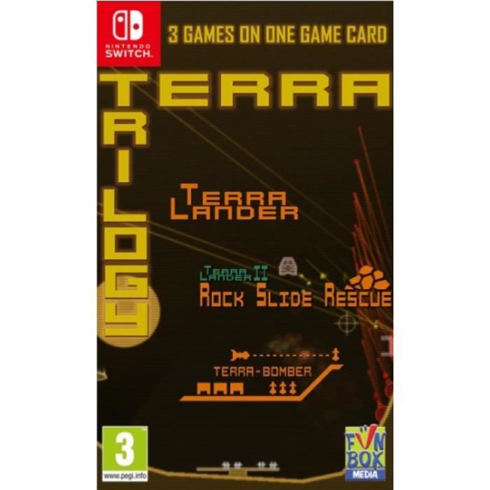 Terra Trilogy FunBox Jeu de tir Retro Arcade Nintendo Switch Cartouche