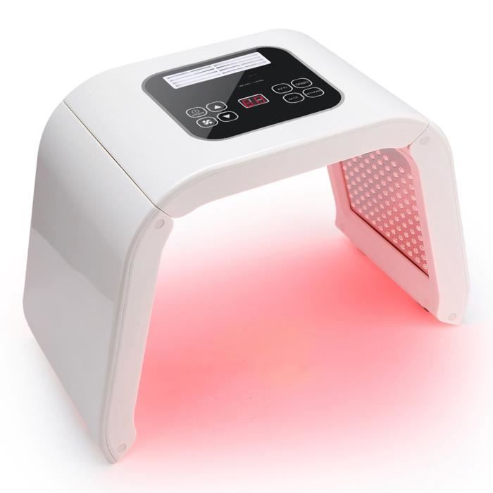 LES Lampe luminotherapie - solarium visage - lampe collagene Soins photodynamiques de la peau lampe LED 4 couleurs LS015