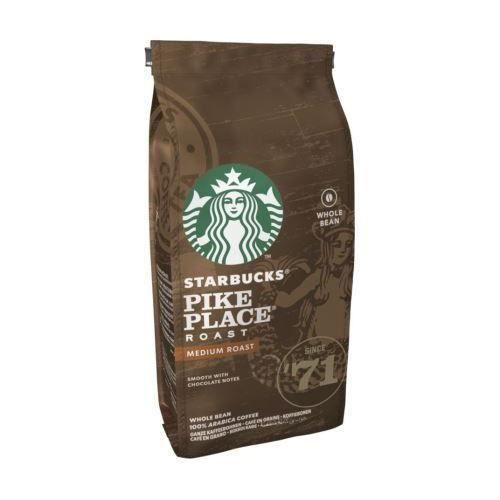 Café en grains - Starbucks - Pike Place Roast - Marron - Filtre - Compatible machines à café