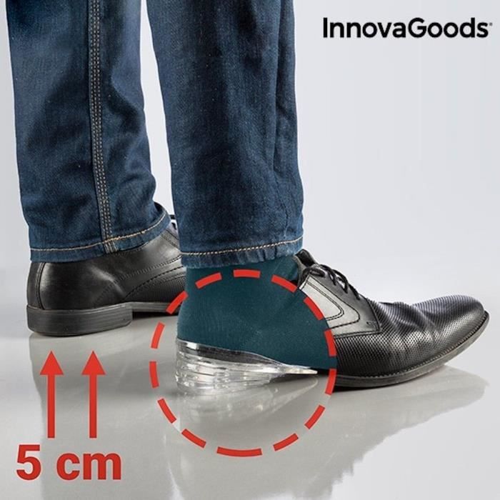 Semelles l vatrices talonnettes silicone 5x1cm Innovagoods