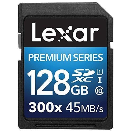Lexar Premium Series 128 Go Carte m/émoire SDXC Classe 10 UHS-I 300x LSD128BBEU300
