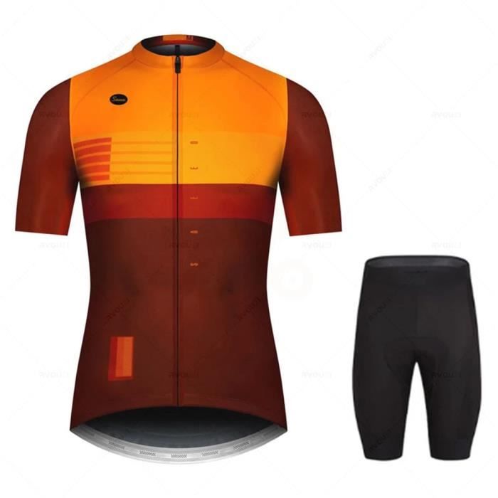 Maillot VTT Homme Manches Longues - Tissu Respirant, Léger, Anti-transpiration - Pour Cyclisme, Motocross, BMX, Sports Outdoor