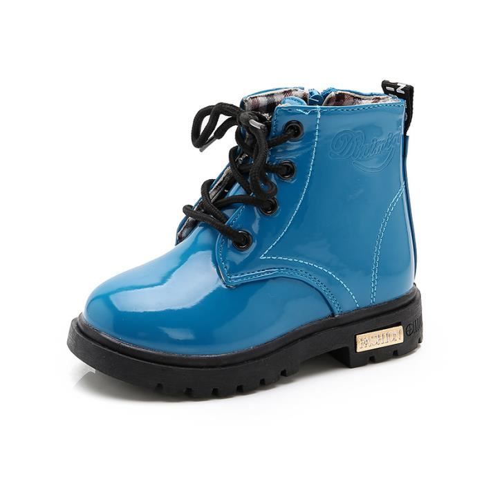 Bottine Boots Martin Enfant Fille Gar on Bottes Antid rapant