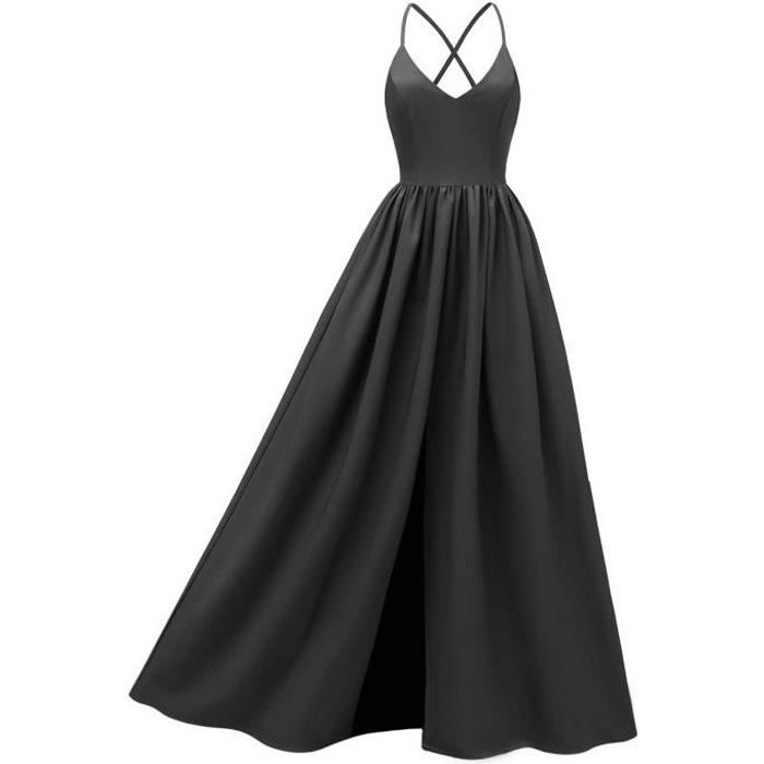 Robe évasée longue deals