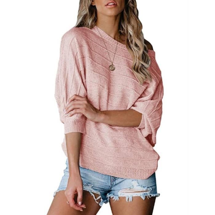 Pull à Manches Longues Pour Femme - Style Décontracté - Léger